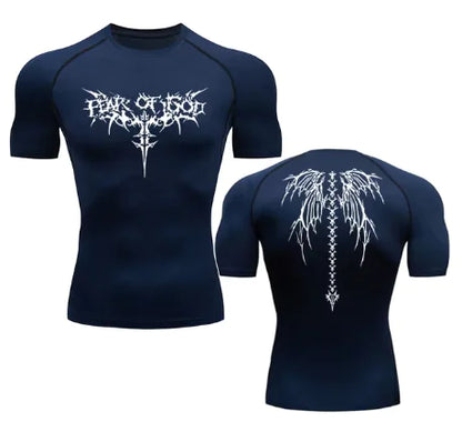 Camisetas Deporte Anime de Secado Rápido