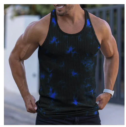 Musculosa de gym con estampado