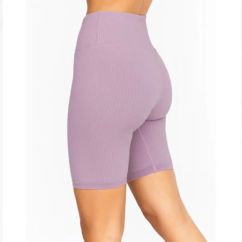 Women's High Waist Casual Yoga Gym Shorts