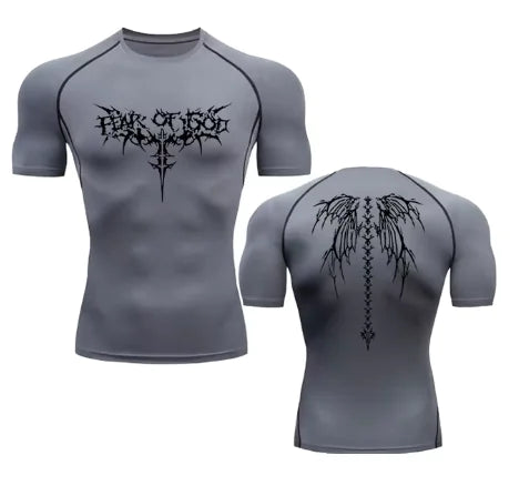 Camisetas Deporte Anime de Secado Rápido
