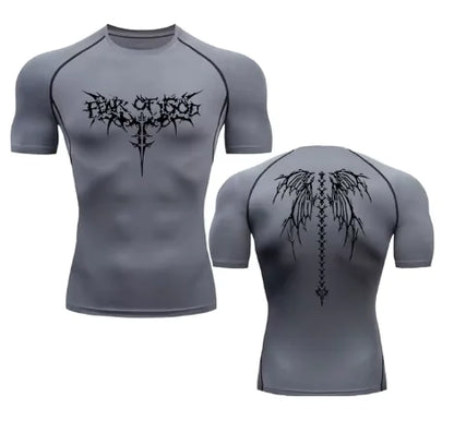 Camisetas Deporte Anime de Secado Rápido