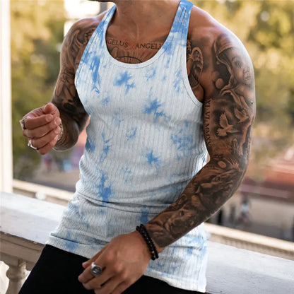 Musculosa de gym con estampado