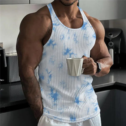 Musculosa de gym con estampado